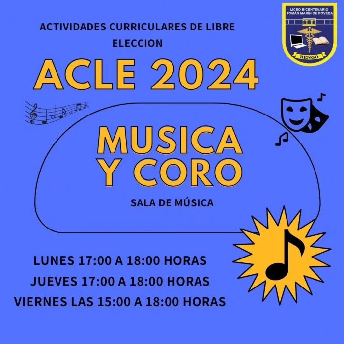 Nuevos ACLE.Para inscribirte debes asistir en el horario de la publicación!! Te esperamos.